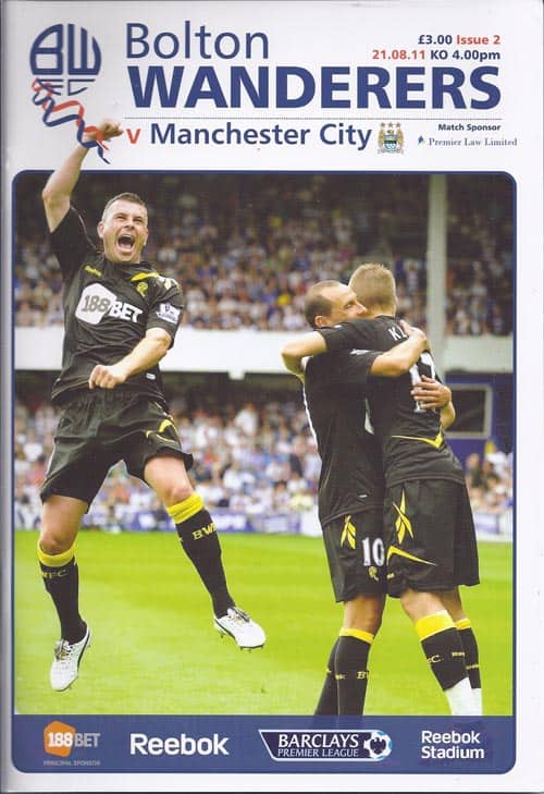 Bolton Wanderers FC v Manchester City FC